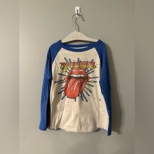 Rowdy Sprout Rolling Stones long sleeve shirt. T4